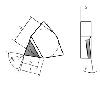 PCD刀片－WNGX-R正前角中性方向型